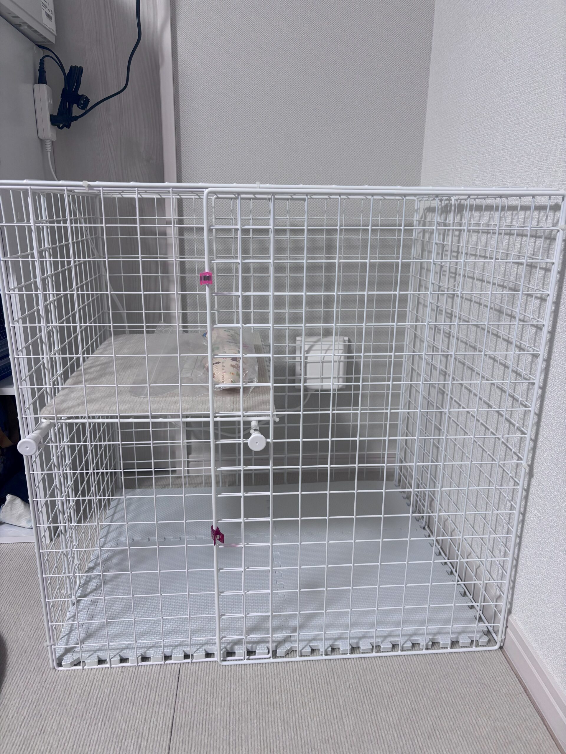 ワイヤーネットで作ったゲージ